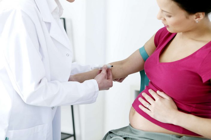 blood-test-pregnancy آزمایشات بارداری